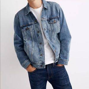 Madewell mens denim jacket